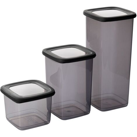 Set di scatole portaoggetti Set Antracite