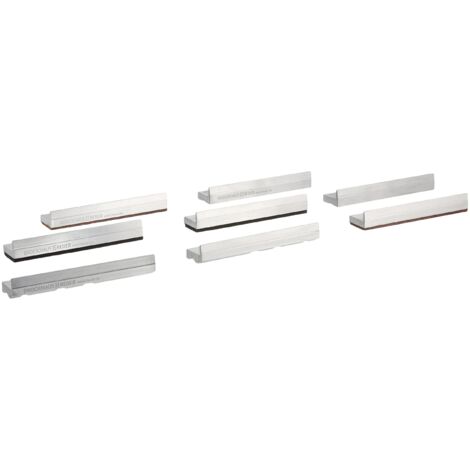 Set di schermi di protezione/guarnizioni per fori posteriori B.140mm, 8 pezzi, in custodia di alluminio