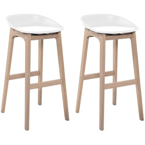 Set di sgabelli da bar in legno RIVA da 65 cm