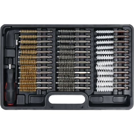 Set di spazzole per prese di candele 38 pezzi YT-08196 YATO