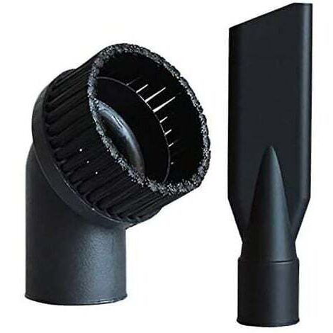 Set di spazzole rotonde e ugelli piatti per aspirapolvere industriale da 44 mm - INHHUB