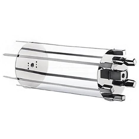 set di spiedini rotanti per barbecue kamado bono "grande/limited" 50x20x5 cm
