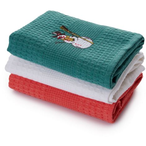 Set di strofinacci da cucina Set 100% Cotone Multicolore