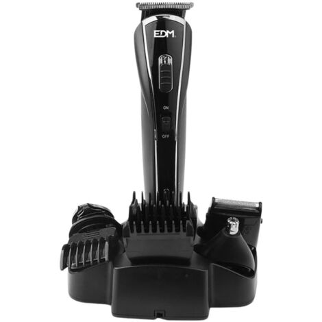 Set di tagliacapelli 5 in 1 ricaricabile 10w 4,5x18x4,2cm edm