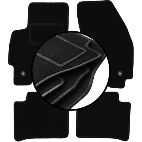 Set di tappetini in velluto per: Ford Mondeo MK3 station wagon, liftback, berlina (2001-2007)