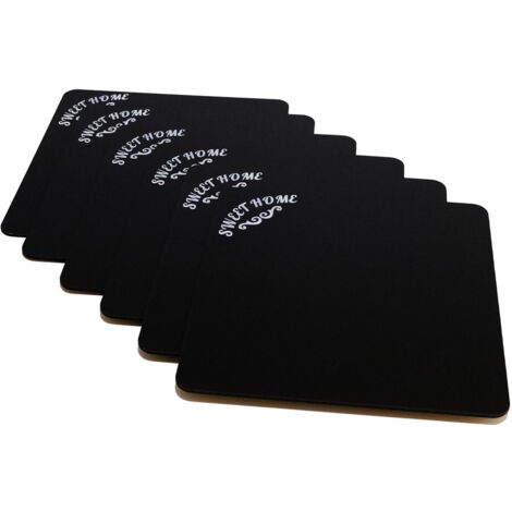 Set di tovagliette in legno Set Nero