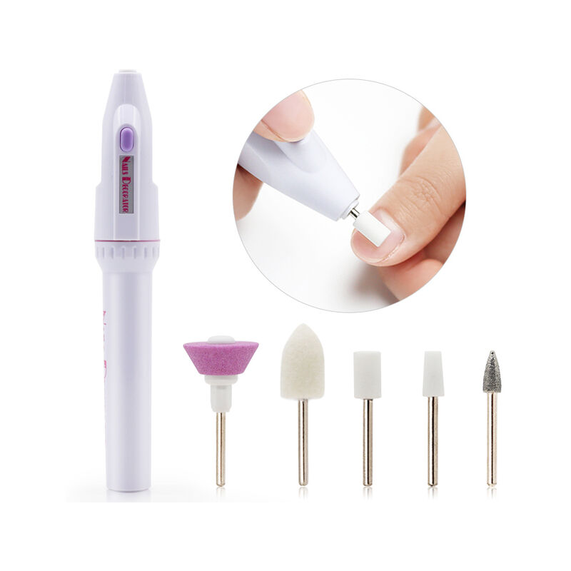 Set di trapani per unghie elettrici per Manicure 5...