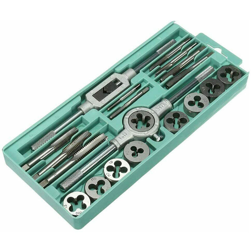 Set di utensili con 20 pezzi maschi per