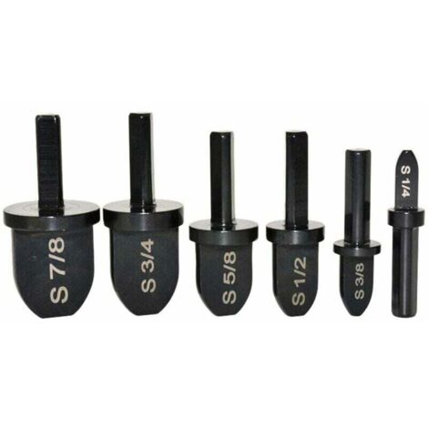 Set di utensili con punte da trapano + prolunga tubo di rame per cacciavite o trapano, set di punte da trapano per pressa, 6 pezzi