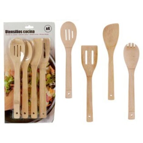 Set di Utensili da Cucina 28951 Bambù