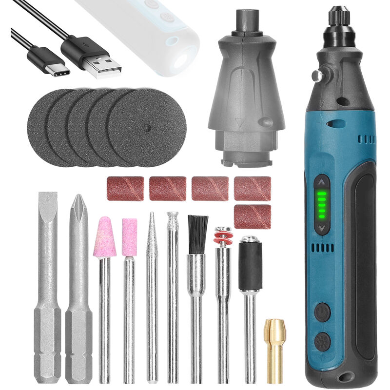 Set di utensili elettrici 2 in 1 (penna