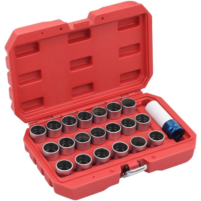 Set di Utensili per Bloccaggio Ruota 21 pz per BMW...