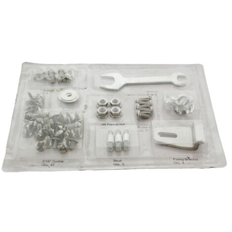 Set di viti per stufa a gas Mod. Piramide BFH-A(PC) Teporus ricambi viteria per stufe