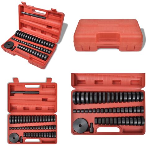 Set Dischi Boccola Cuscinetto Guarnizione 18 - 65 mm 51 pz - Cuscinetti - Boccole
