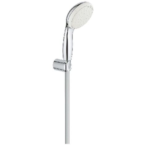SET DOCCETTA COMPLETO A 2 GETTI &quotTEMPESTA 100&quot Diam. 100 mm - Cromo