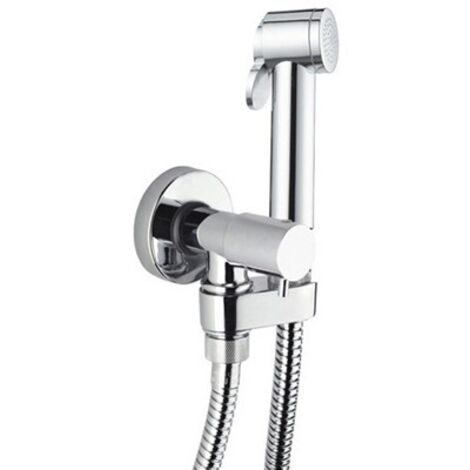 SET DOCCIA COMPLETO MODELLO PALOMA CON PULSANTE IN ABS Cromo BOSSINI
