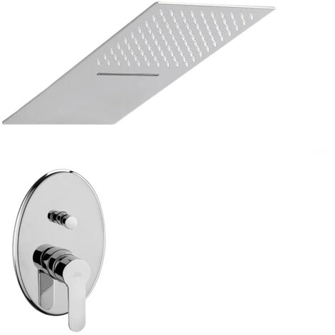 Set doccia con miscelatore Paffoni Blu e soffione 25x52 con cascata