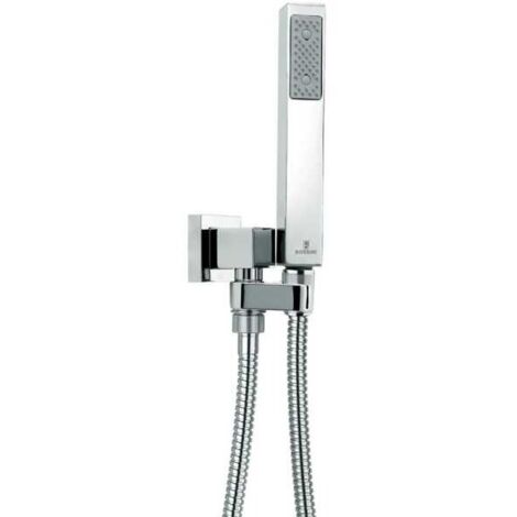 Set doccia con supporto incasso e presa acqua modello cube 1 getto BOSSINI