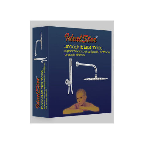 Set Doccia Cromo Tondo Ø 250 Mm