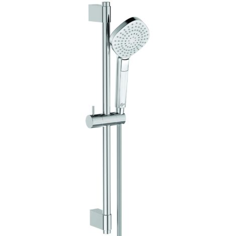 Set doccia IDEALRAIN EVO m 3-F-Handbraus. Diamante 115mm 60cm cromato