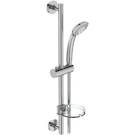 Set doccia IDEALRAIN S3 3-Fkt.-Doccetta d : 80mm 600mm cromo