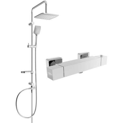 SET DOCCIA MEXEN, TERMOSTATO, RUBINETTO, CROMATO