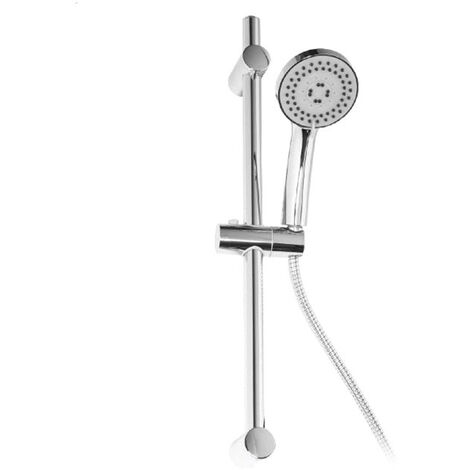 Set doccia saliscendi asta doccia doccino anticalcare 5 getti