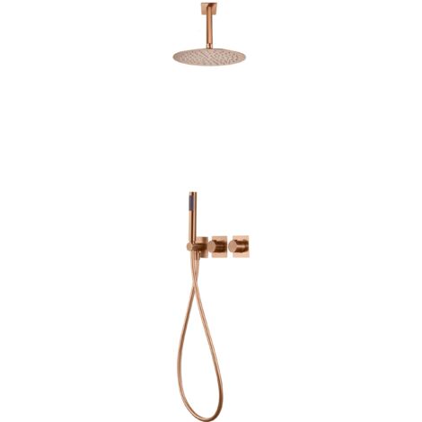 Set Doccia Termostatico Da Incasso Nepal Oro Ro Imex Imex Gtn062 Orc