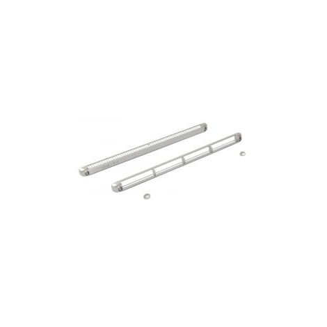 Set Doppelregler + Deflektor + Schraubenabdeckung + Schrauben 30m³ NICOLL - Edelstahl F9 - 1KHF130X