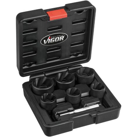Set douilles  7 pièces 21-32mm Vigor
