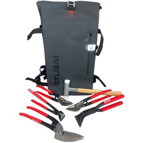 STUBAI Set d'outils de couverture + sac à dos 30L