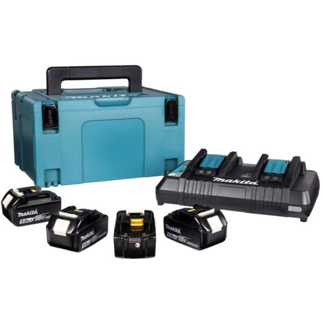 SET ENERGY MAKITA DC18RD + 4BL1850B Cod. 197626-8