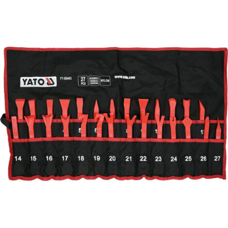 SET ESTRATTORE PER TAPPEZZERIA 27 PEZZI - YT-08443