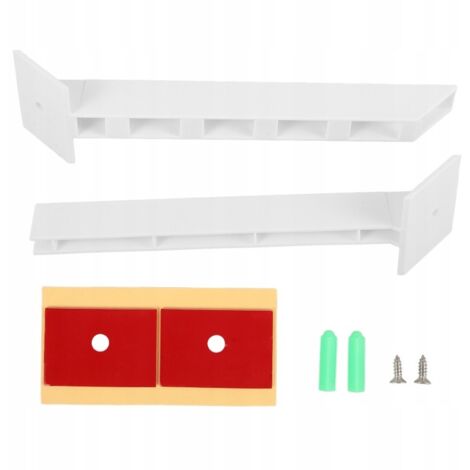 Set Étagère Coin Camping-Car Salle Bain Tige ABS Réglable