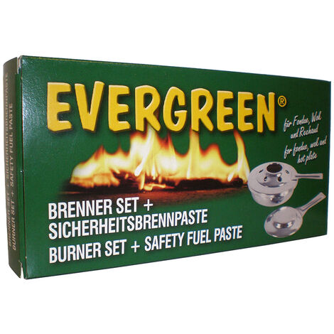 Set EVERGREEN - Fornelletto e Ricarica di Pasta Combustibile