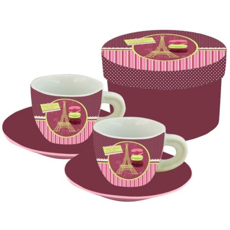Set Expresso Macaron