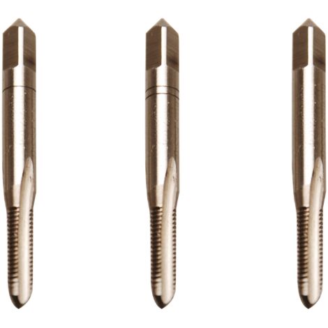 Set filettatura BGS Technic 932 acciaio HSS-G 3 pezzi
