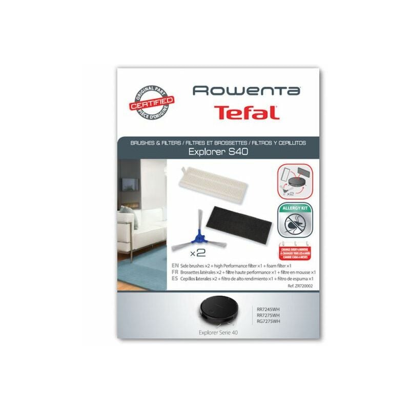 Set filtri e spazzole - Aspirapolvere Rowenta 335153