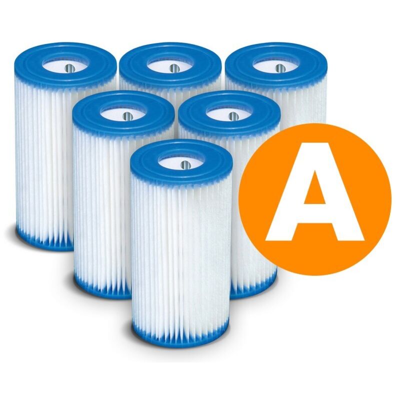 Set filtro pompa tipo A 6 pezzi INTEX 29000 x6