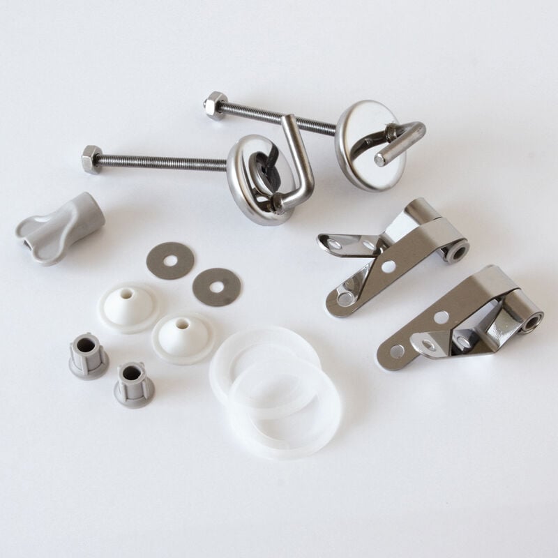 Set fixation pour abattant wc mdf