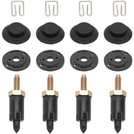 Set Fixations Couvre Moteur 2.0 HDI pour Berlingo C4 C5 Xantia Xsara 206 306 307 406 607 806 Expert 0137F6 13711 clips + boulons