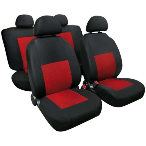 Set fodere coordinate Sport rosso/nero