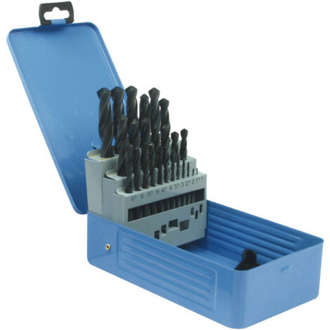 Set Foret hélicoïdal DIN338 Typ N D.1-13x0.5mm HSS-R 25 unités coffret métalette