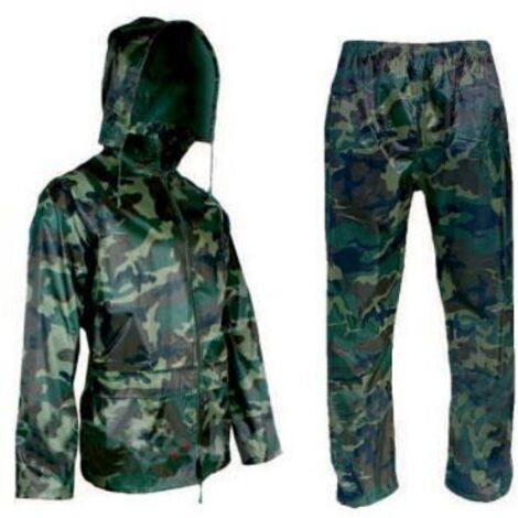 SET GIACCA + PANTALONI ARCOBALENO, VERDE XXL 3065