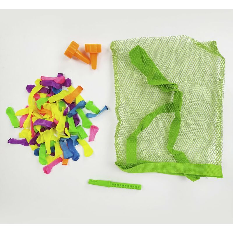 

Set Globos de Agua Con Equipo de Relleno 120 Unidades - KYG10014 - Outdoor Toys