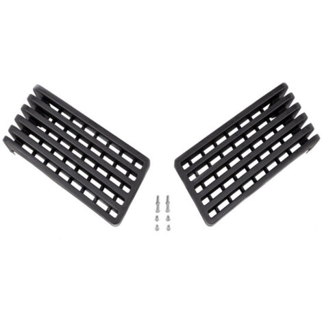 Set grilles noires ouvertes TowBox V3