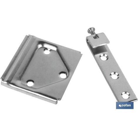 Set grucce per armadio zincato 53 mm