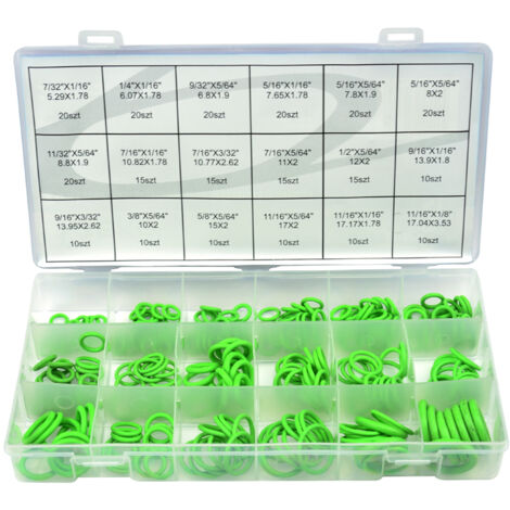 SET GUARNIZIONI ANELLI METRICI O-RING ASSORTIMENTO 270pz GEKO G02810