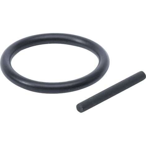 Set guarnizioni bgs technic nero 25 mm 17 a 70 mm