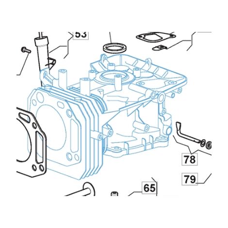 Set guarnizioni ORIGINALE STIGA  trattorini tagliaerba 1530h -at7102 118550534/0